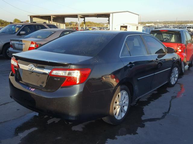 4T4BF1FK6ER363118 - 2014 TOYOTA CAMRY L GRAY photo 4