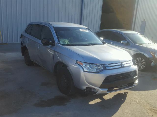 JA4AD2A35FZ013323 - 2015 MITSUBISHI OUTLANDER SILVER photo 1