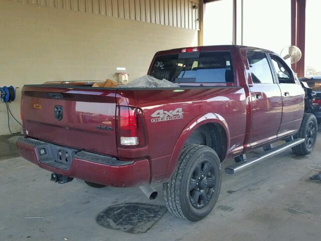 3C6UR5FL5HG517895 - 2017 RAM 2500 LARAM MAROON photo 4