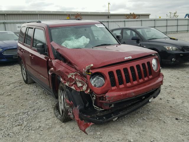 1C4NJPBA7GD811539 - 2016 JEEP PATRIOT RED photo 1