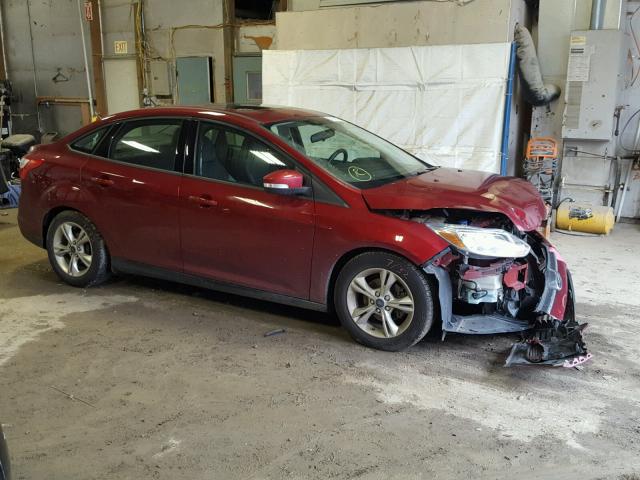 1FADP3F28EL241209 - 2014 FORD FOCUS SE RED photo 9