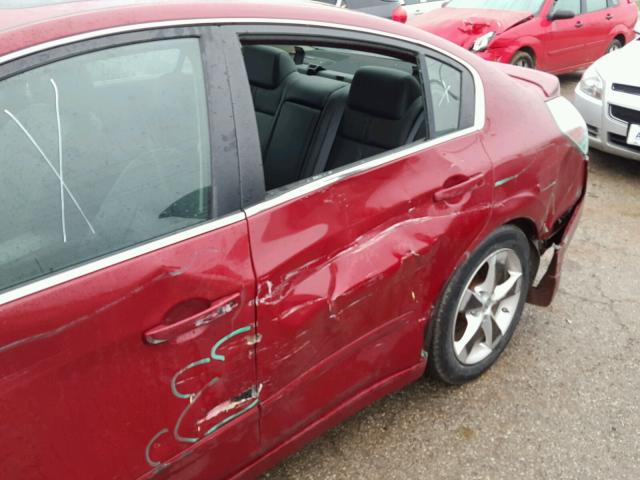 1N4BL21E58C155309 - 2008 NISSAN ALTIMA RED photo 9