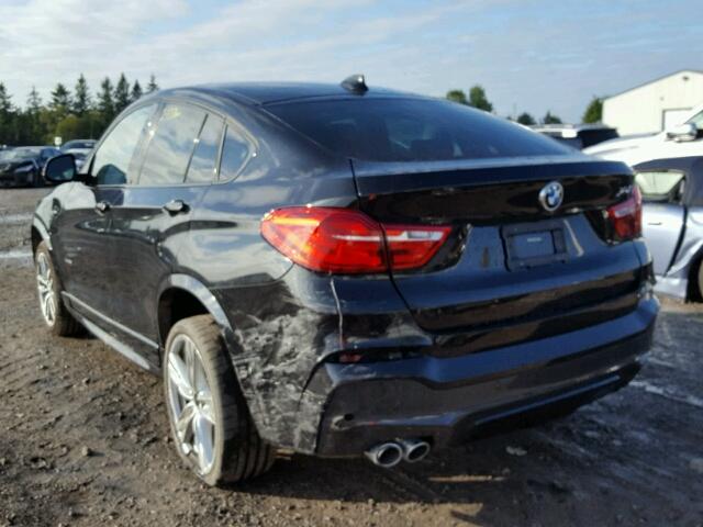 5UXXW3C56J0Z59926 - 2018 BMW X4 XDRIVE2 BLACK photo 3
