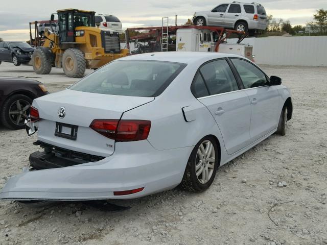 3VW2B7AJ9HM357914 - 2017 VOLKSWAGEN JETTA S GRAY photo 4