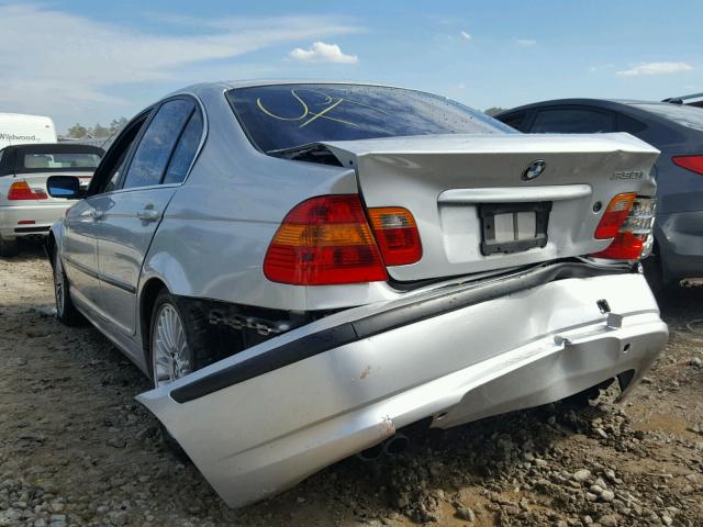 WBAEV53453KM25738 - 2003 BMW 330 SILVER photo 3