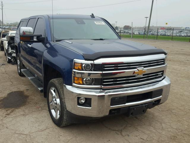 1GC1KWE84FF546371 - 2015 CHEVROLET SILVERADO BLUE photo 1