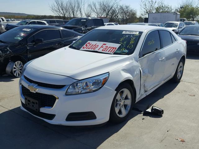 1G11C5SA6GF127978 - 2016 CHEVROLET MALIBU LIM WHITE photo 2