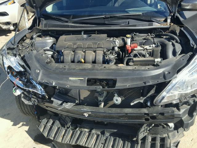 3N1AB7AP6FY376982 - 2015 NISSAN SENTRA S SILVER photo 7