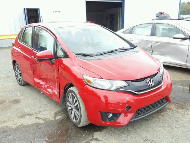 JHMGK5H71GX042796 - 2016 HONDA FIT EX RED photo 1