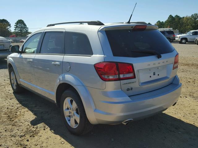 3D4PG1FG1BT511665 - 2011 DODGE JOURNEY MA SILVER photo 3