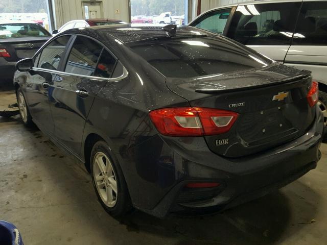 1G1BE5SMXG7259158 - 2016 CHEVROLET CRUZE LT GRAY photo 3