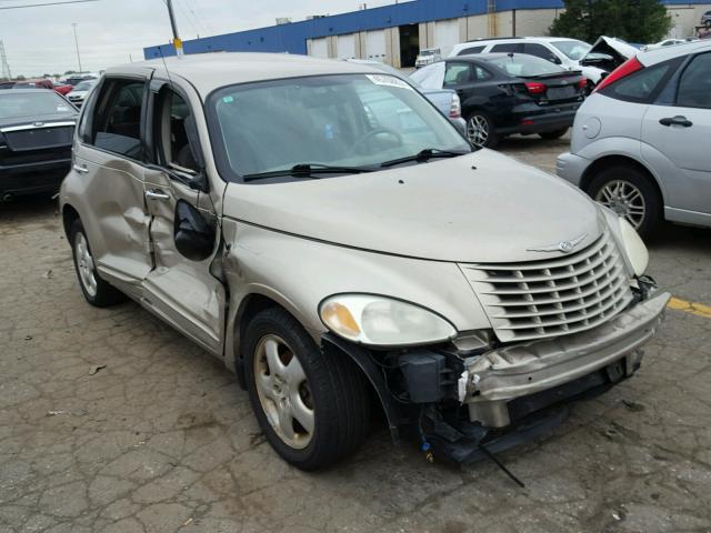 3C4FY58B02T376516 - 2002 CHRYSLER PT CRUISER TAN photo 1