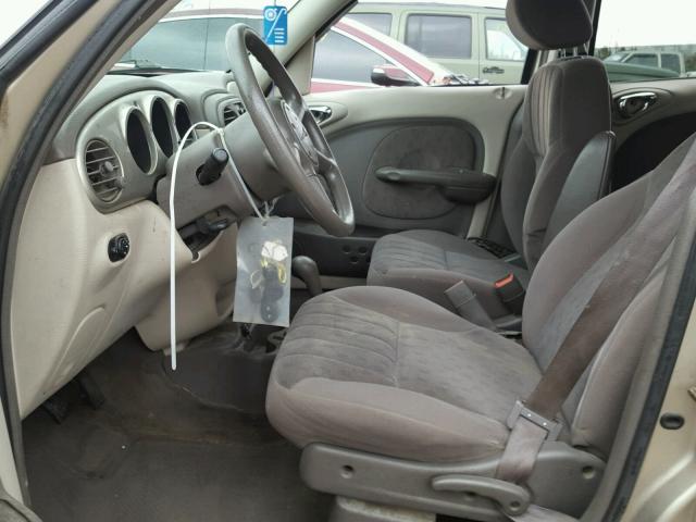 3C4FY58B02T376516 - 2002 CHRYSLER PT CRUISER TAN photo 5