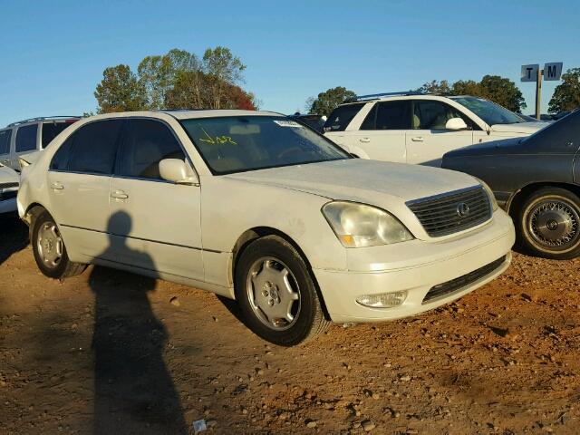 JTHBN30F420082610 - 2002 LEXUS LS 430 WHITE photo 1