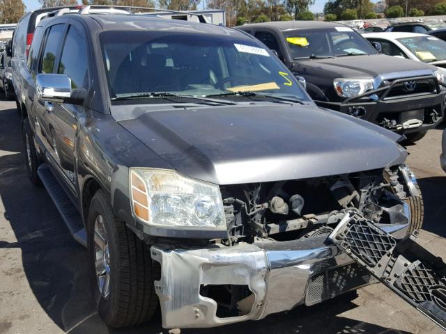 5N1AA08A35N726018 - 2005 NISSAN ARMADA SE GRAY photo 1