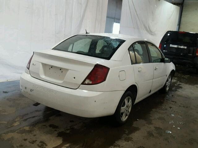 1G8AJ55F47Z159597 - 2007 SATURN ION LEVEL WHITE photo 4