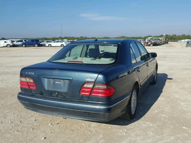 WDBJF65J6YB068275 - 2000 MERCEDES-BENZ E 320 GREEN photo 4