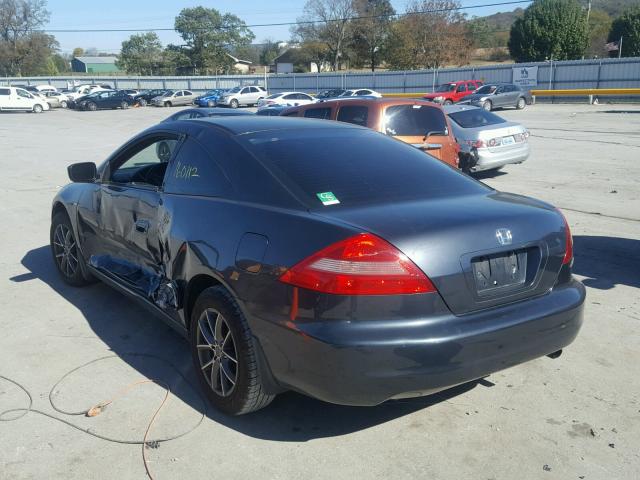 1HGCM72673A020838 - 2003 HONDA ACCORD EX GRAY photo 3