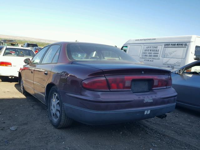 2G4WF5217X1408291 - 1999 BUICK REGAL GS Marron photo 3