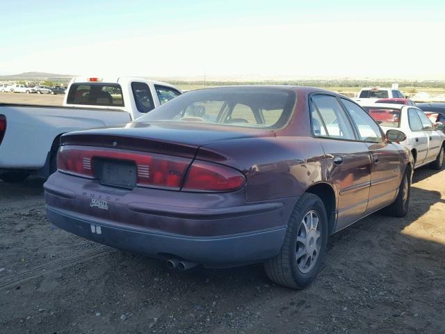 2G4WF5217X1408291 - 1999 BUICK REGAL GS MAROON photo 4