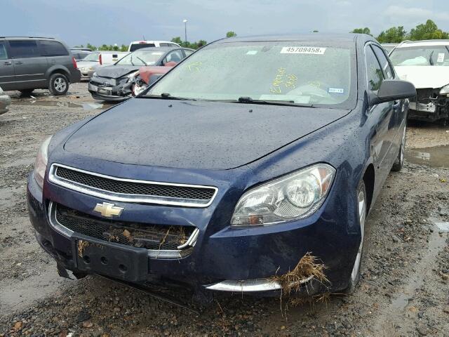 1G1ZG57B59F108477 - 2009 CHEVROLET MALIBU LS Mavi foto 2