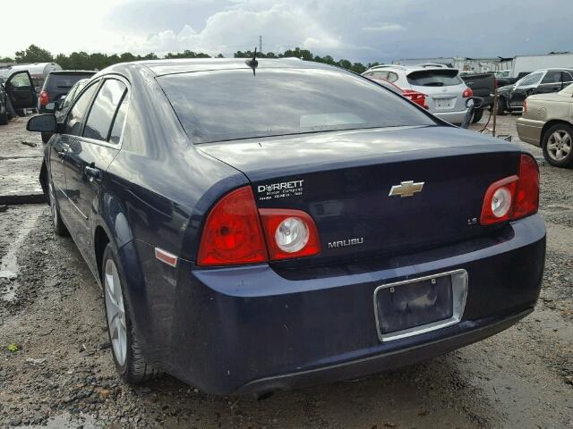 1G1ZG57B59F108477 - 2009 CHEVROLET MALIBU LS Mavi foto 3