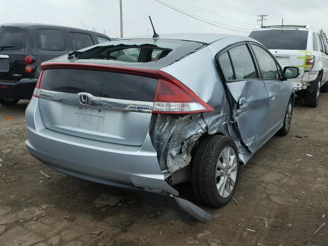 JHMZE2H73CS004377 - 2012 HONDA INSIGHT EX SILVER photo 4