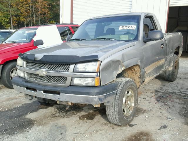 1GCEK14TX3Z284425 - 2003 CHEVROLET SILVERADO GRAY photo 2