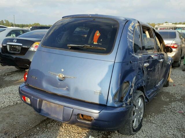 3A8FY68B57T609120 - 2007 CHRYSLER PT CRUISER BLUE photo 4