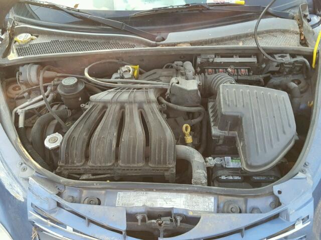 3A8FY68B57T609120 - 2007 CHRYSLER PT CRUISER BLUE photo 7