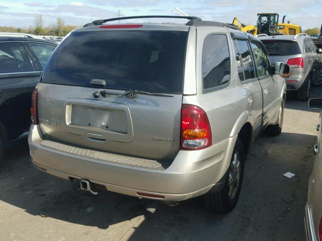 1GHDT13S832280345 - 2003 OLDSMOBILE BRAVADA TAN photo 4