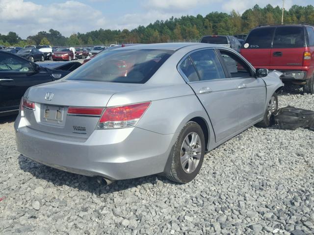 1HGCP2F69CA069902 - 2012 HONDA ACCORD SE SILVER photo 4