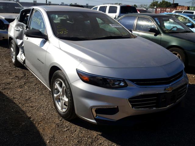 1G1ZB5ST5GF171395 - 2016 CHEVROLET MALIBU LS ვერცხლისფერი ფოტო 1