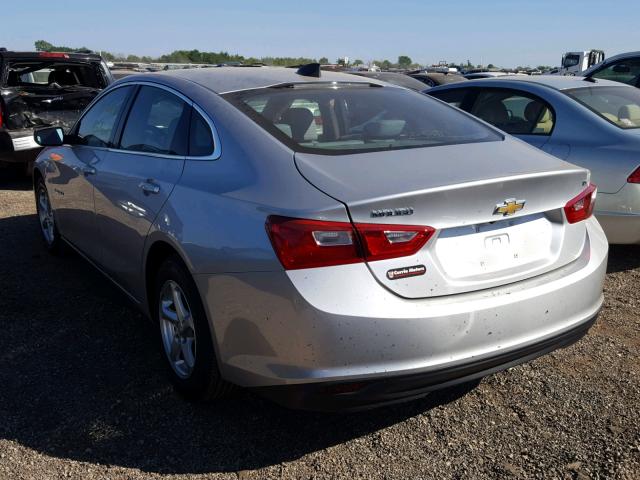 1G1ZB5ST5GF171395 - 2016 CHEVROLET MALIBU LS ვერცხლისფერი ფოტო 3