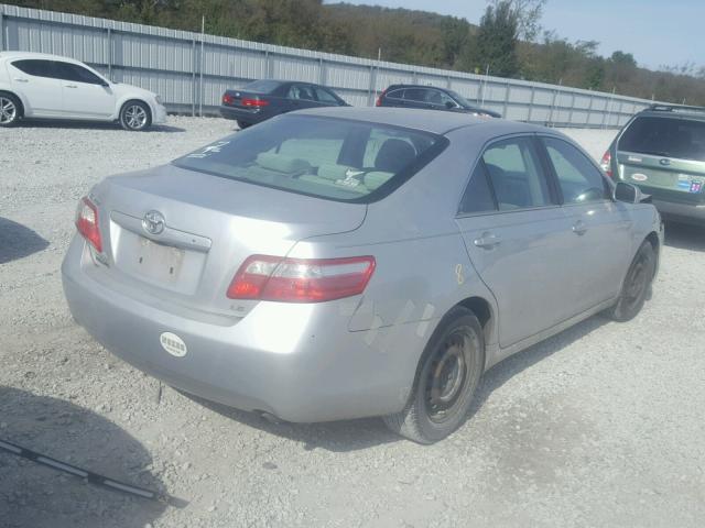 4T1BE46K39U310123 - 2009 TOYOTA CAMRY BASE SILVER photo 4