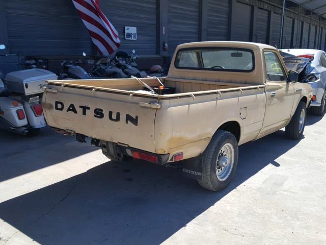 HL620312860 - 1978 DATSUN 620 BROWN photo 4