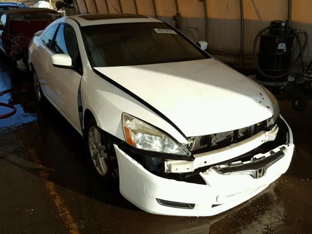 1HGCM81674A014692 - 2004 HONDA ACCORD EX WHITE photo 1