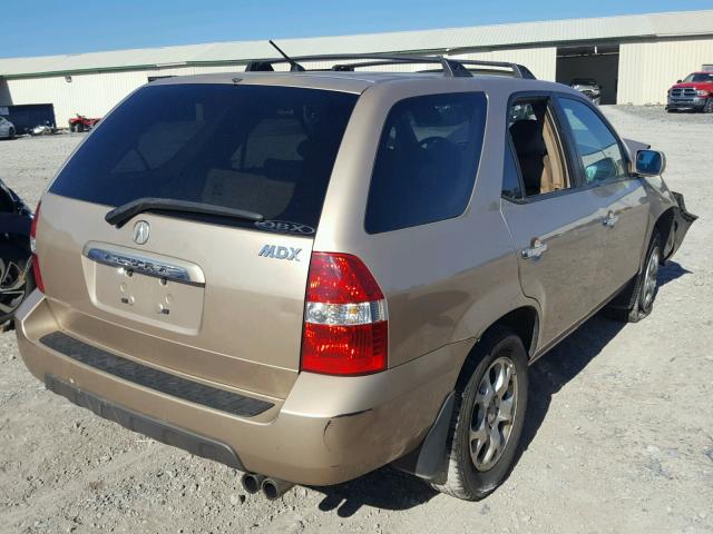 2HNYD18652H513579 - 2002 ACURA MDX TOURIN TAN photo 4