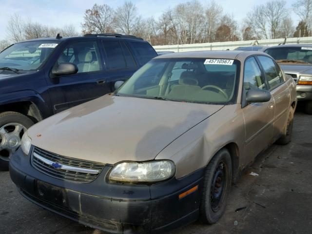 1G1ND52J63M506550 - 2003 CHEVROLET MALIBU TAN photo 2