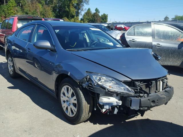 1YVHZ8BHXA5M45600 - 2010 MAZDA 6 I GRAY photo 1