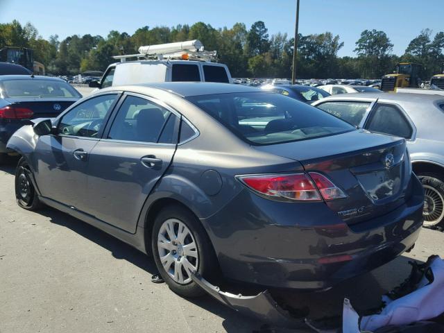 1YVHZ8BHXA5M45600 - 2010 MAZDA 6 I GRAY photo 3