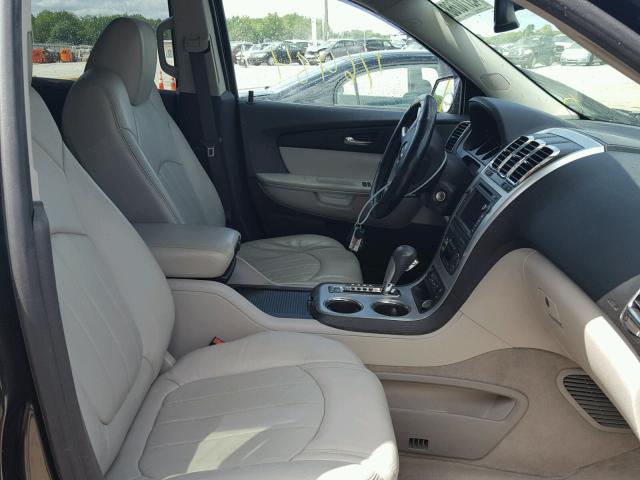 1GKLRNED0AJ113393 - 2010 GMC ACADIA SLT 黑色 照片 5