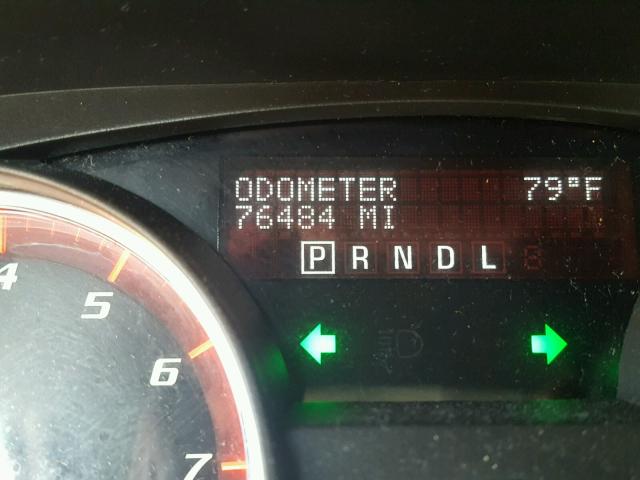 1GKLRNED0AJ113393 - 2010 GMC ACADIA SLT 黑色 照片 8