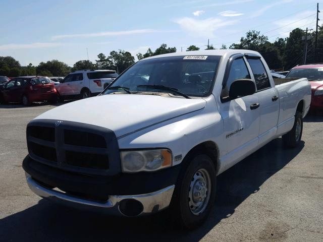 3D7KA28D64G256384 - 2004 DODGE RAM 2500 S WHITE photo 2