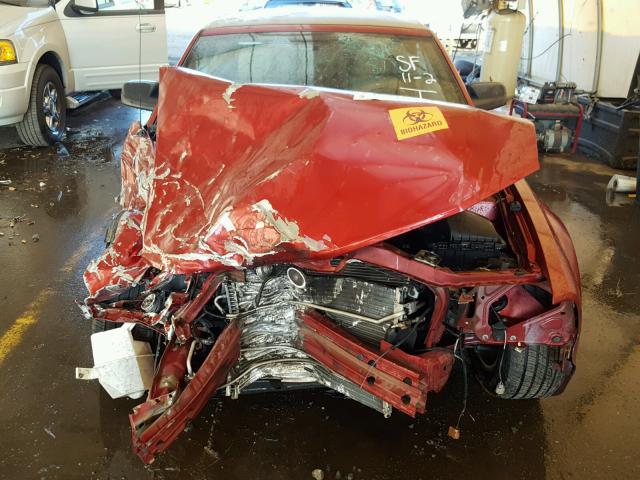 1ZVFT84N065146283 - 2006 FORD MUSTANG RED photo 7