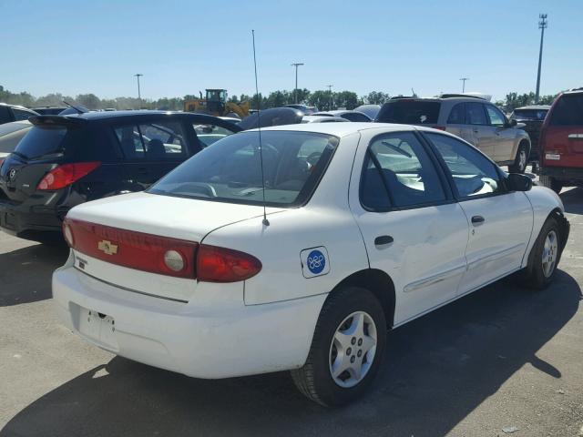 1G1JC52F347220071 - 2004 CHEVROLET CAVALIER WHITE photo 4