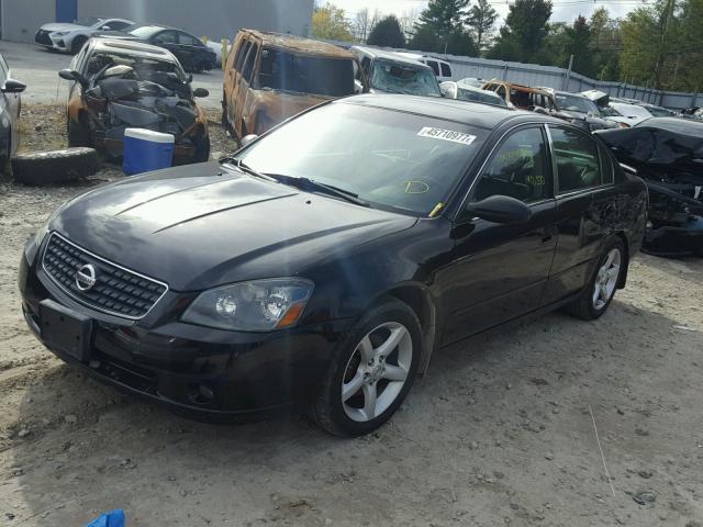 1N4BL11E15C211719 - 2005 NISSAN ALTIMA SE BLACK photo 2