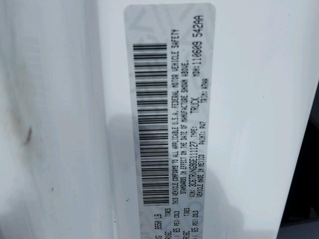 3C6TRVNG9GE111127 - 2016 RAM PROMASTER 白色 照片 10