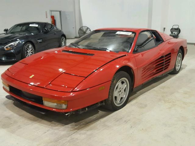 ZFFSG17A5L0083357 - 1990 FERRARI TESTAROSSA RED photo 2