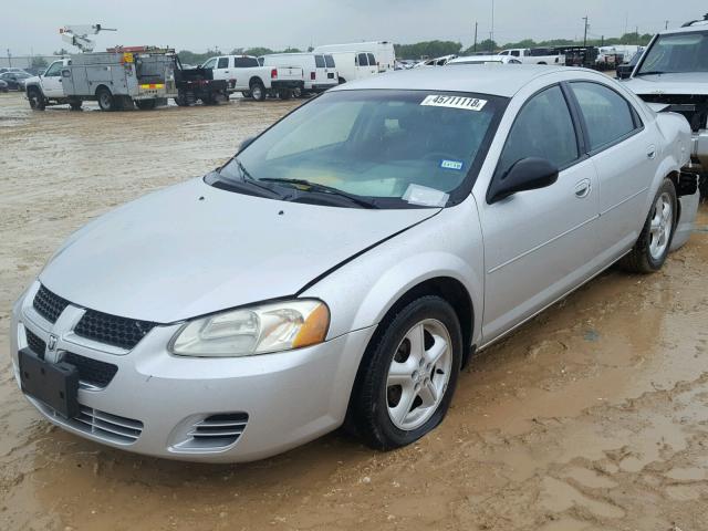 1B3AL46X36N155680 - 2006 DODGE STRATUS SX SILVER photo 2